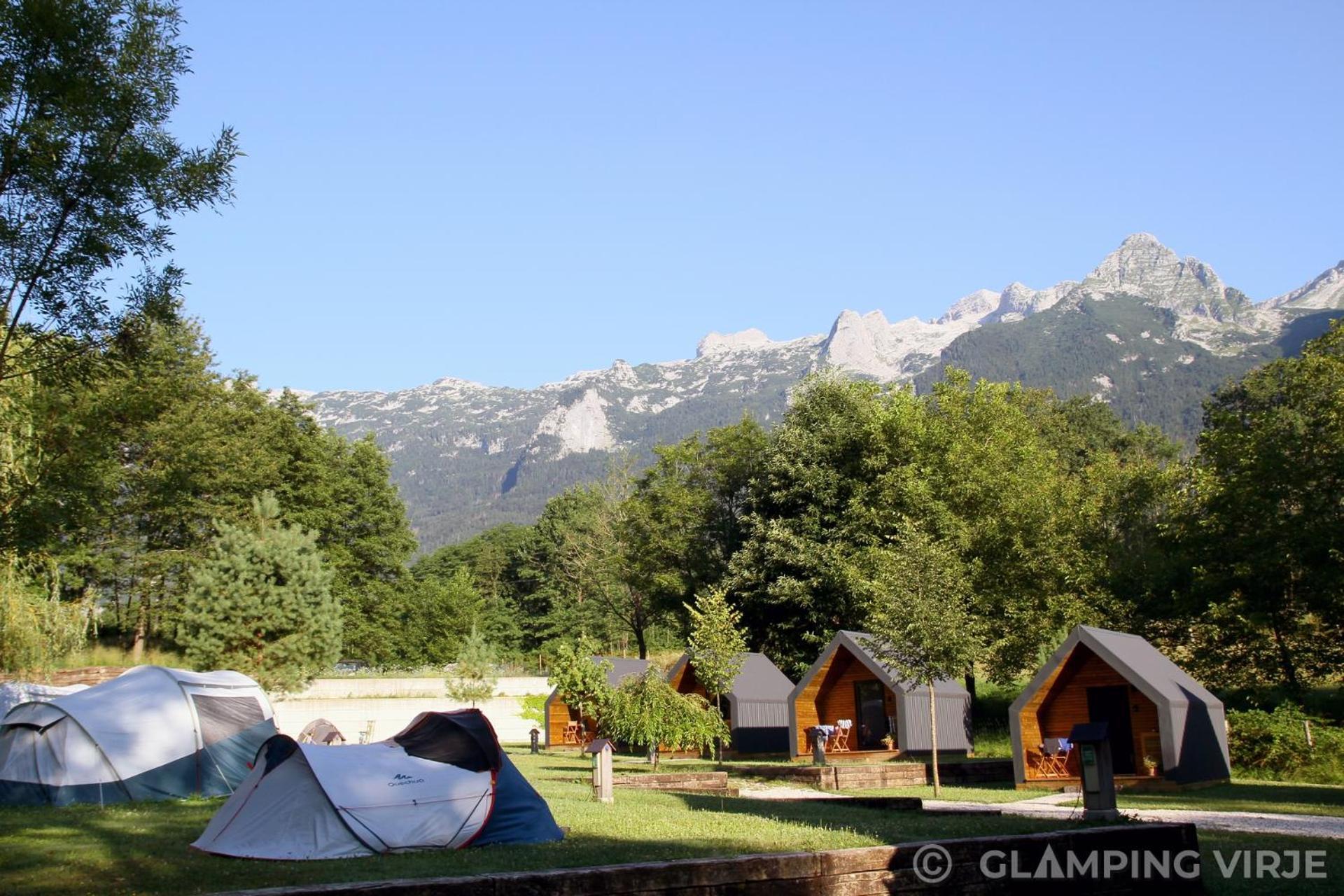 Hotel Glamping Virje Bovec Exteriér fotografie